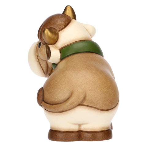 Mucca Fiorella in ceramica, media Thun