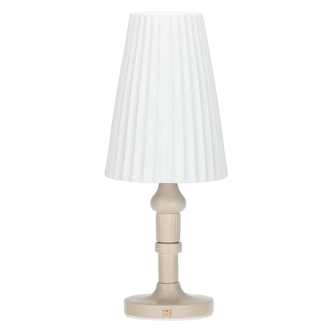 Lampada in porcellana, marrone e bianca Thun