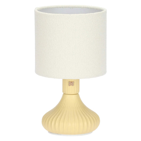 Lampada in porcellana, gialla Thun