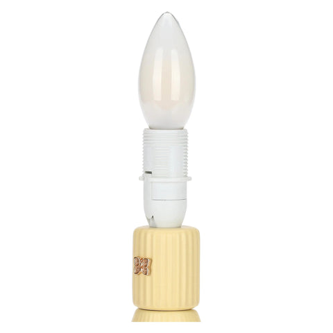 Lampada in porcellana, gialla Thun