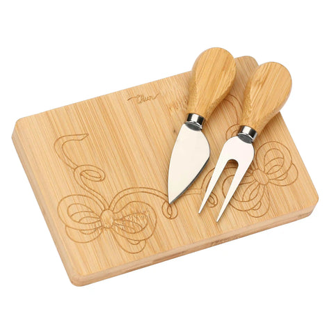 Set tagliere e coltelli per formaggio Thun