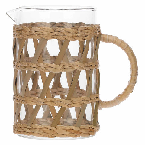Caraffa in vetro e rattan Incanto di Pasqua Thun