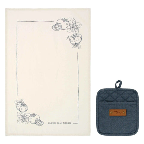 Set presina e canovaccio pizza Acqua e Farina Thun