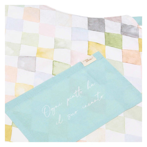 Cestino in vimini con grembiule, guantone e presina Incanto di Primavera Thun