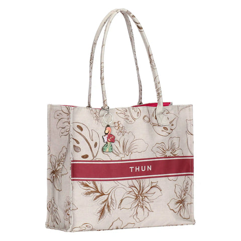Borsa mare con pochette e charm Eleganza Esotica Thun