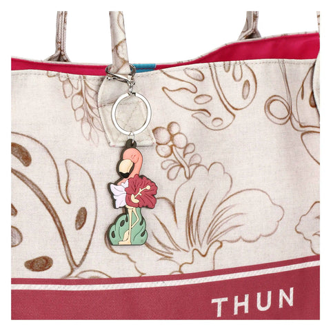 Borsa mare con pochette e charm Eleganza Esotica Thun