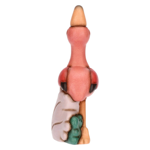 Fenicottero Rose in ceramica, medio Thun