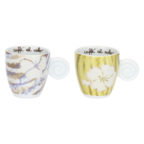 Set 2 tazzine con zuccheriera, Oasi Thun
