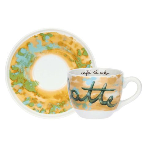 Set 2 tazze colazione con piattino, Vogliadi Thun
