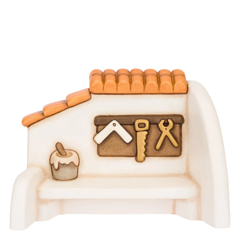 Falegnameria in ceramica Presepe Classico thun