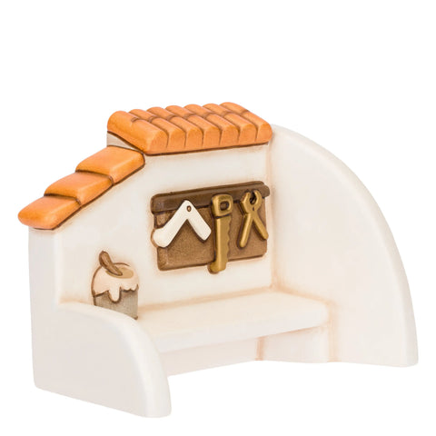 Falegnameria in ceramica Presepe Classico thun