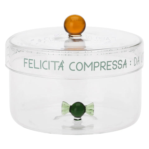 Scatola porta bon bon in vetro Thun