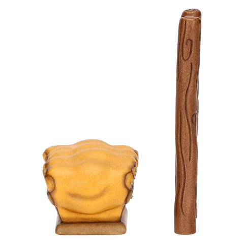 Set scala e mangiatoia in ceramica Presepe Classico Thun