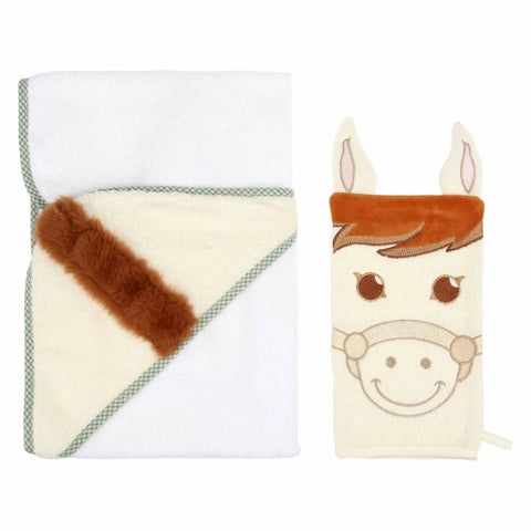 Set telo bagno con spugna Dolce Fattoria Thun