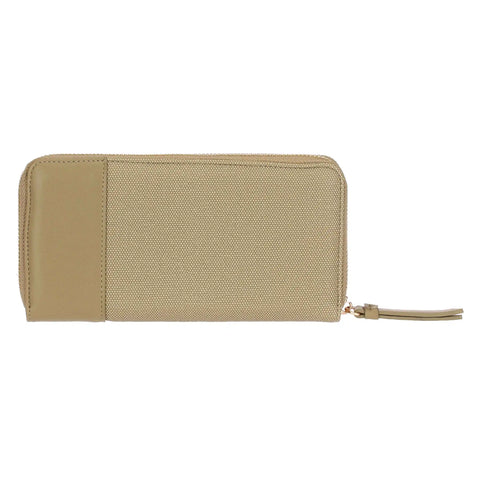 Portafoglio con zip, verde oliva Thun
