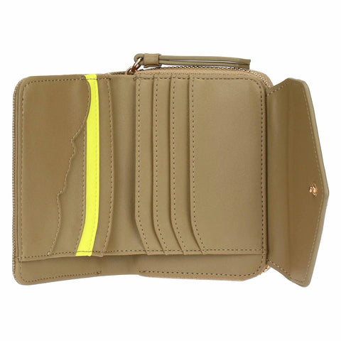 Portafoglio con patta, verde oliva Thun