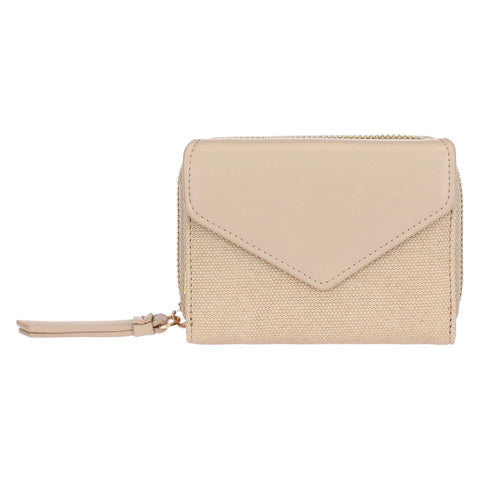 Portafoglio con patta, taupe Thun