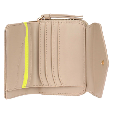 Portafoglio con patta, taupe Thun