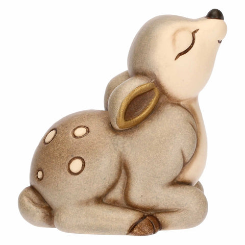 Mini cerbiatto in ceramica Thun