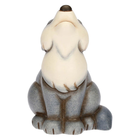 Mini lupo in ceramica Thun