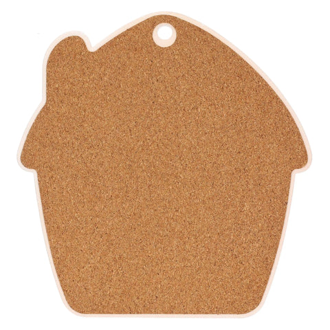 Sottopentola in porcellana a forma di casa Thun