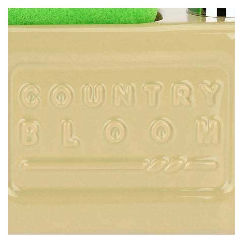 Set dispenser e porta spugna Country Bloom Thun