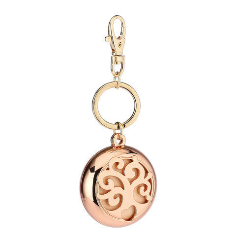 Portachiavi profumato albero della vita "Alba rosa" Thun