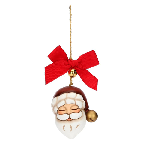 Addobbo natalizio Babbo Natale in ceramica, piccolo Thun