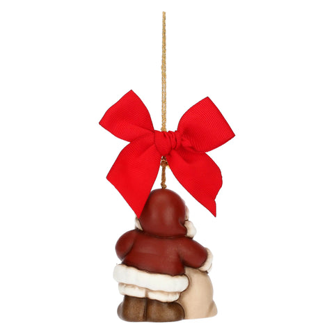 Addobbo natalizio Babbo Natale in ceramica, maxi Thun