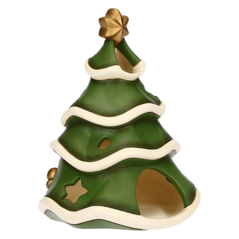 Porta tea-light albero di Natale in ceramica, Sorprese di Natale Thun