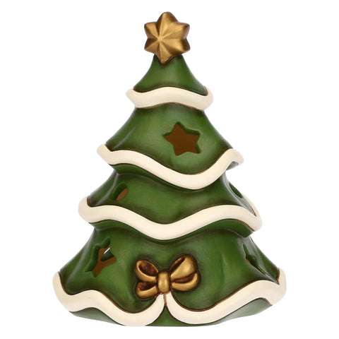 Porta tea-light albero di Natale in ceramica, Sorprese di Natale Thun