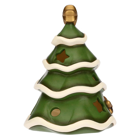 Porta tea-light albero di Natale in ceramica, Sorprese di Natale Thun