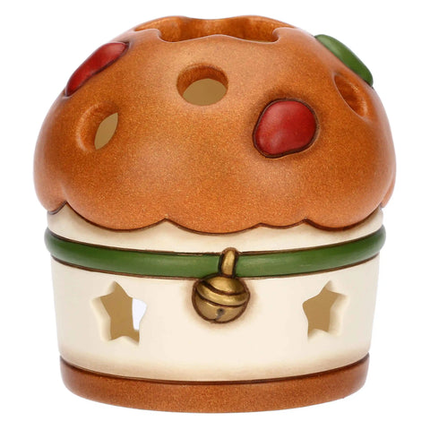 Porta tea-light panettone in ceramica, Sorprese di Natale Thun