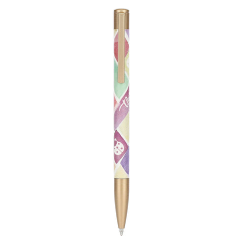 Penna con pattern e coccinella Thun
