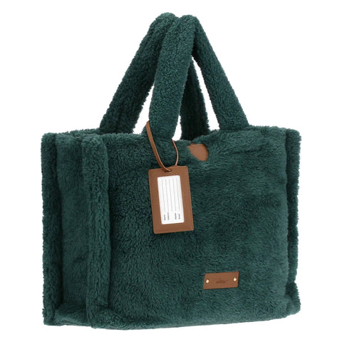 Plaid con borsa, verde Thun