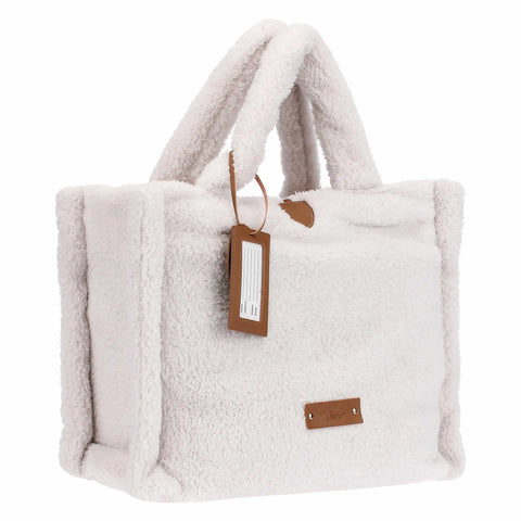 Plaid con borsa, bianco Thun