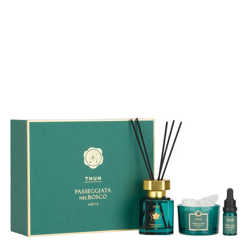 Set diffusore cristalli, verde Thun
