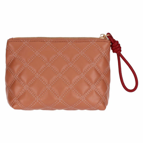 Trousse trapuntata, moka/ribes Thun