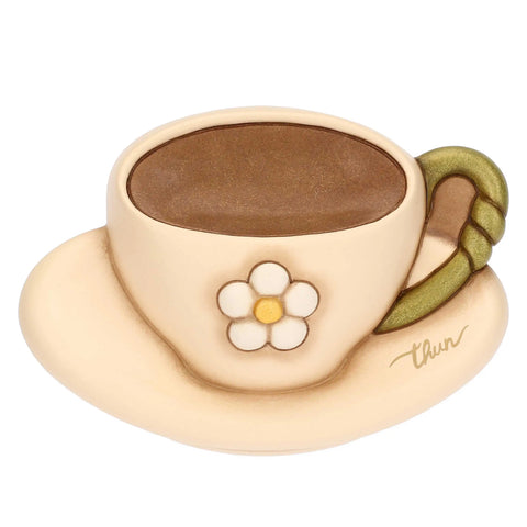 Decorazione da parete tazzina in ceramica Country Bloom, piccola Thun