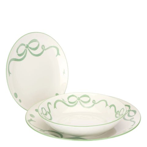 Set Piatti 18 pezzi con Fiocco Thun
