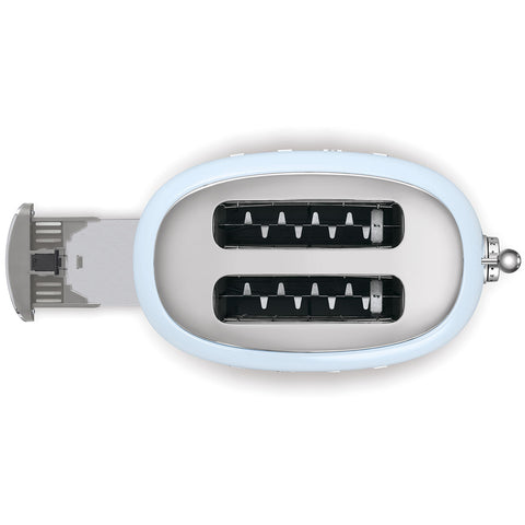 Tostapane Azzurro 2 fette Lucido Estetica 50's Style  SMEG