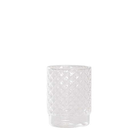 Isolano tumbler impilabile Design Federico de Majo zafferano