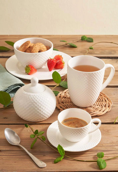 Set da 2 Coppetta Richiamo la Porcellana bianca