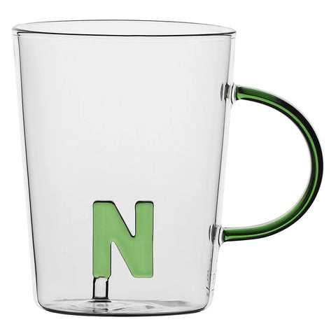 Tazza Borosilicato N la porcellana bianca