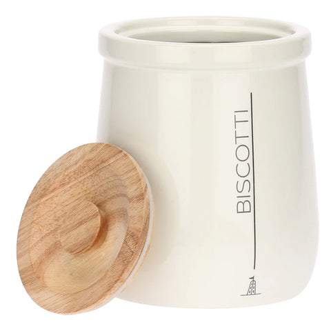 Barattolo Biscottiera, Gli Onesti - Gres, 2,45 l la porcellana bianca