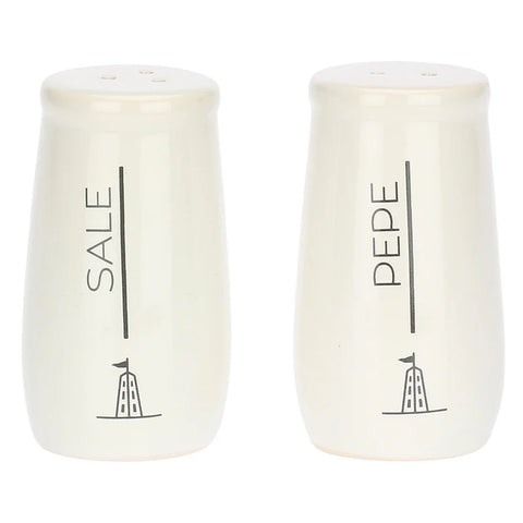 Set Sale E Pepe, Gli Onesti - Gres, 58 ml la porcellana bianca