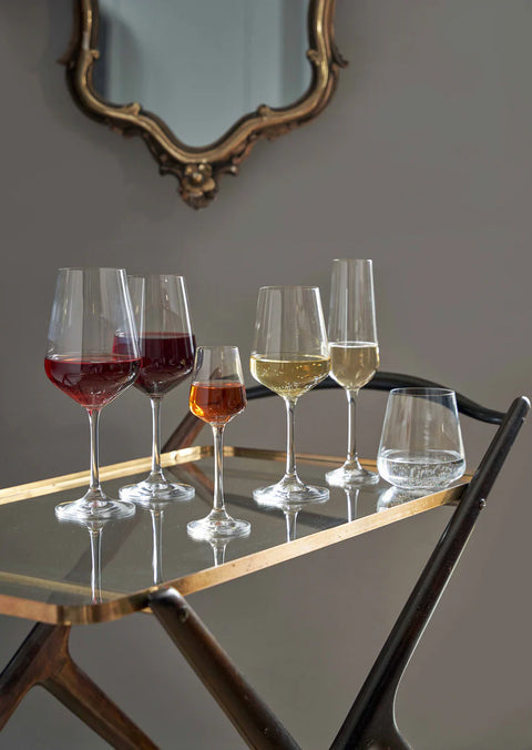 Set da 6, Calice Vino Rosso, Riserva