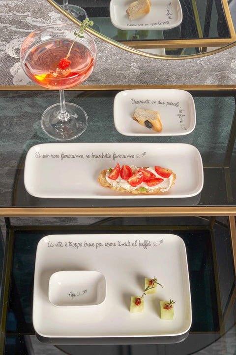 Piatto Rettangolare, 30x22 cm