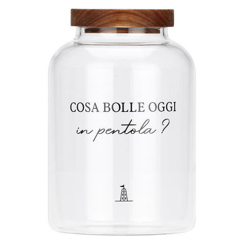 Barattolo Riso Pasta, Vetro 1800 ml