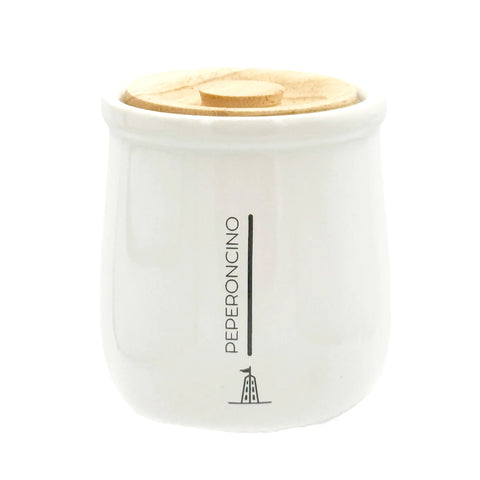 Barattolo Peperoncino Gli Onesti  Porcellana 180 ml